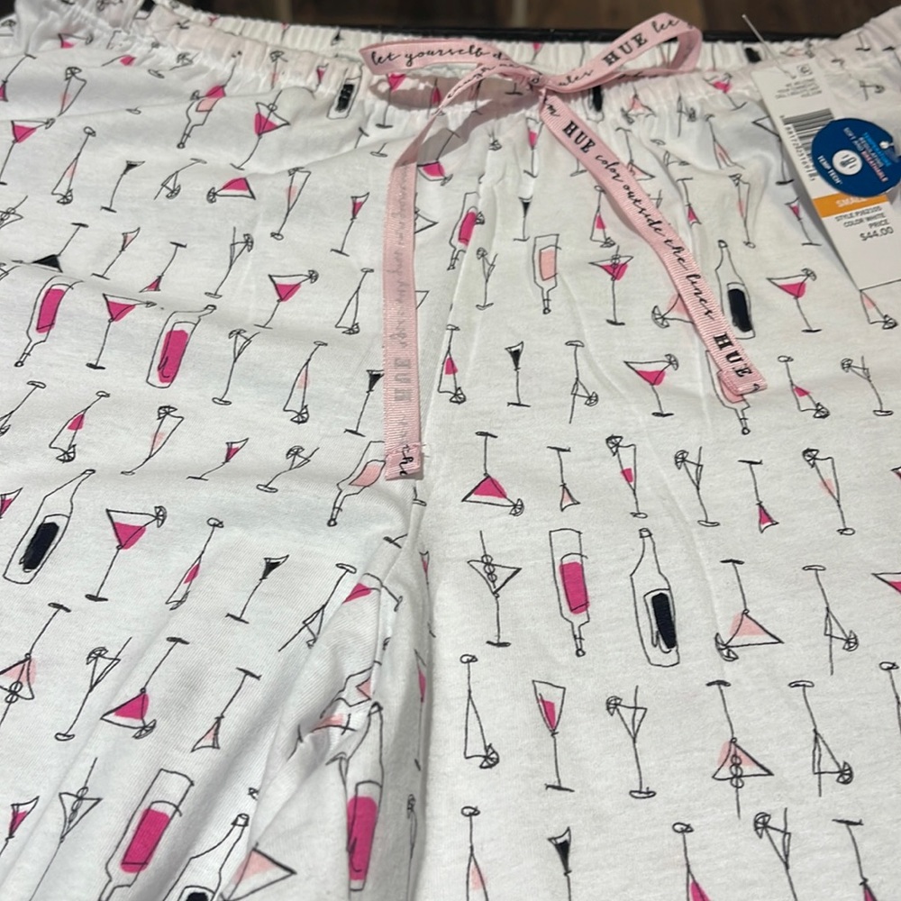 Brand new with tags brand HUE pj bottoms size small with draw string
